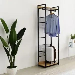 BS 2단 600 드레스장 철제옷장 장롱 옷걸이 드레스룸 시스템옷장 스틸옷장 철제행거