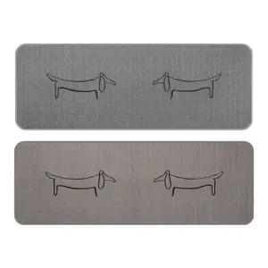 원형러그 강아지퀼트 쇼파러그 사계절매트 여름카페트 거실침대 여름러그