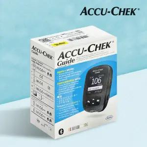 아큐첵 아큐첵 가이드 혈당측정기 (채혈기+침10+파우치+건전지+설명서)