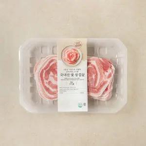 [냉동] 국내산 꽃 삼겹살 (600g)