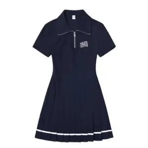 스포티 여자 운동복 테니스복 원피스 스포츠 치마 네이비