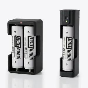 국산 18650 충전기 C타입 고속 리튬이온 건전지 전용 1구 2구