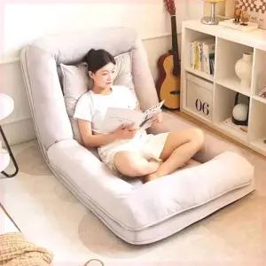1인용 소파베드 접이식 원룸 패브릭 리클라이너 쇼파 매트 특대형