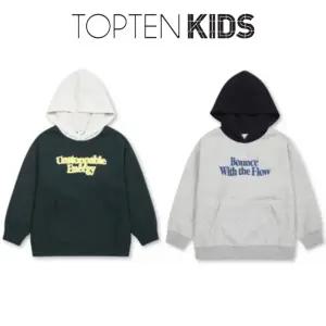 [탑텐키즈](센텀시티점)26년 SS 공용) 더블니트 배색 후드티 MKG1TH3201