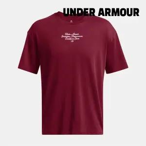 [하프클럽/언더아머]언더아머 반팔티 /e1- 1387727-625 / 남성 UA 트로피 헤비웨이트 오버사이즈 반팔