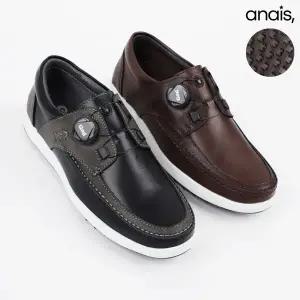 [아나이스] 소가죽 남성 다이얼 스니커즈_26S100