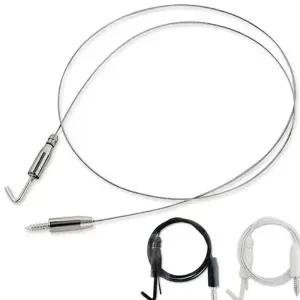 천장 액자 걸이 인테리어 레일 고정 액자 와이어 걸이 천정 고리 미술작품 벽걸이 길이 행거 틈새 부착