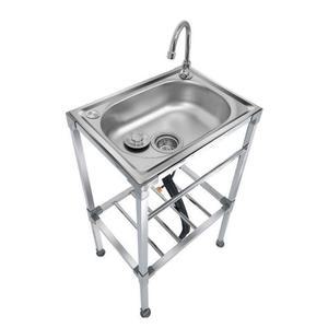 간이 스테인리스 싱크대 개수대 탕비실 욕실 (75cm) 사각 38x33cm 주방