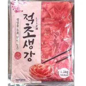 업소용 식당 횟집 식자재 재료 이연 적초생강 1.3kg