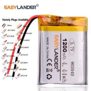 다양한 플매트 카펫 러그 903040 3.7V 1200mAh 충전식 리튬 이온 폴리머 배터리