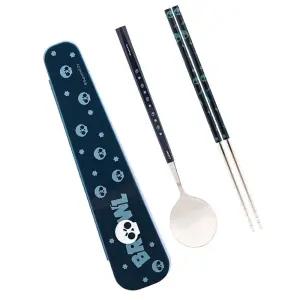 마리빙 1P 브롤스타즈 초등 성인 수저 케이스 숟가락젓세트 휴대용