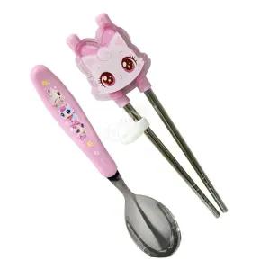 마리빙 유치원숟 양손젓가락세트 연습용 1P 위시캣 스푼 단품 어린이집숟