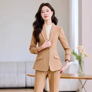 밴널스샵 여성 가을 오피스룩 정장세트 정장 세트 코트 HO3