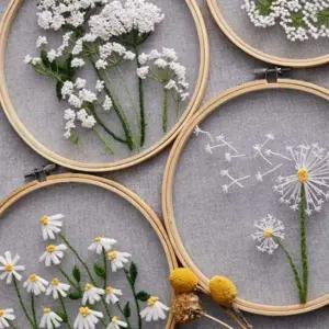 프랑스 자수 십자수 도안 키트 패키지 DIY 집콕 취미