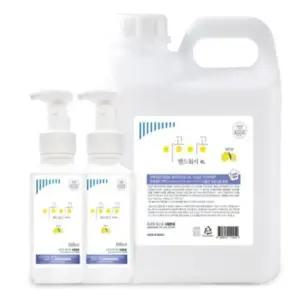 이공 레몬향 4L+500mlX2대용량리필 거품형 물비누