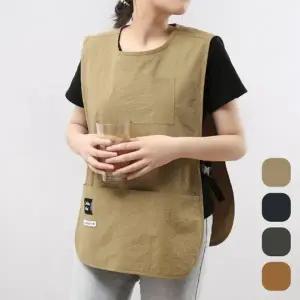 방수 바리스타 애견 미용 공방 조끼 조끼형 앞치마 주방 업소용 손님용 바리스타복 카페