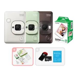 인스탁스 미니 리플레이+필름20매/SD카드+액정보호필름+컬러플레이어키트/즉석카메라