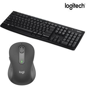 로지텍코리아 M650 + K270 무선 키보드마우스세트 키스킨 포함