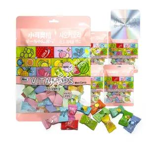 한국 공식수입정품 샤오커오라 비타팝스캔디(100g/중) x 5봉 사탕 후식용 민트캔디 목캔디 호올