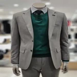 삼계절 에쉬 베이지 트레치 세미 수트 DWJTM470)150_DG