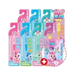 새콤달콤 캐치티니핑 시즌4 오루루 피규어 어린이 칫솔 X 8개 + 티니핑밴드