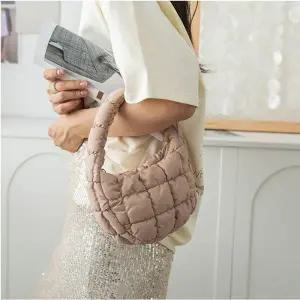 퀼팅백 토트백 미니 엠보 와플 데일리백 구름가방 패딩백