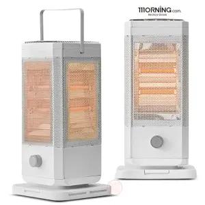 대웅모닝컴 고효율 오방향 발터치 전기 히터 사무실 가정용 화장실 난로 난방기 스토브 전기난로