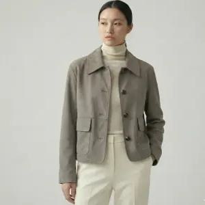 LBL FAUX 스웨이드 여성 자켓 봄간절기