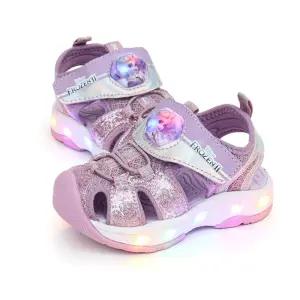 겨울왕국2 엘프 발광 샌들 캐릭터 여아동 여름 신발 yPW4+6GgV