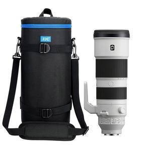 캐논 RF 200-800mm용 초대형 두꺼운 카메라 렌즈 케이스 백 F6.3-9 IS, 니콘 180-600mm / 600mm F6.3, 소니 200-600mm 줌, 리버스 후드 & 텔레컨버터, 5.5x14.6(D x L) 이하 렌즈에 맞습니다