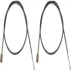 보토어 2pcs 내부 플렉스 샤프트 유연한 케이블 와이어 부착 부품 그라인더 회전 공구 교체 액세서리