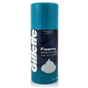 질레트 포오미 센서티브 175g 면도크림 질레트 면도폼 포오미 센서티브