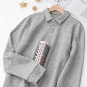 남자 긴팔티 데일리 라운드 가을 긴팔티셔츠