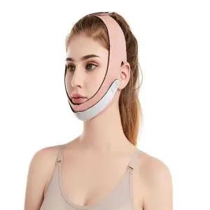 [하프클럽/]각진턱 이중턱 마스크밴드 턱살 리프팅 브이라인 볼살