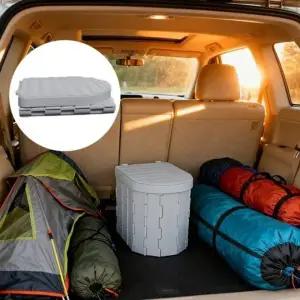 ( )위생적 휴대용 변기 장거리 이동 대비용 좌변기 보관 이동 야외 간편 변기 위생 수납 케이스 아이템 휴