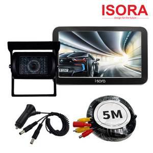 아이소라 화물차 후방카메라 모니터 세트 트럭 버스 중장비 카라반
