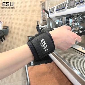 이에스유 국산고급 2중 손목보호대 블랙, 1개