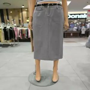 [에고이스트] 가죽 벨티드 A라인 롱스커트  EQ1WS-262