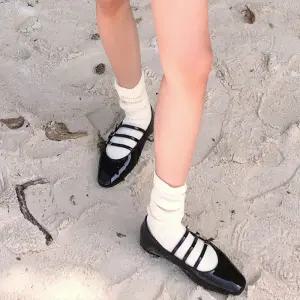 [모코블링] 스탠다드 골지 니삭스 #양말