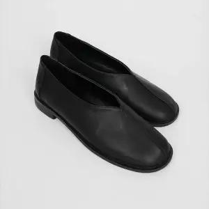 [모코블링] 라인 브이 로퍼 #플랫슈즈 #2센치