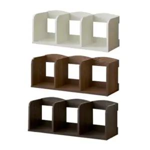 실속형 책꽂이 60 일반형 1P 책상 사무실 책 정리대 책상책꽂이 원목책꽂이 책꽂이정리함