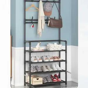 철제 시스템 행거 신발장 모자 가방 정리 수납