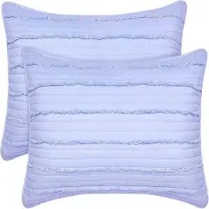 BOSOWOS 스탠다드 사이즈 베개 2종 세트 울트라 소프트 통기성 20 x 26 인치 케이스 봉투 잠금 간편한