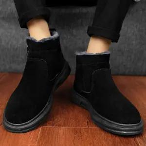 남성 털안감 겨울 방한화 지퍼 부츠 TT20N