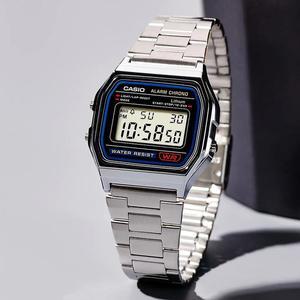 [카시오] 빈티지 레트로 공용 학생 전자 손목시계 A-158WA-1