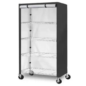 선반 커버 야외 진열대 수납 부식 신발장 지퍼 책장 조립식 덮개 목재 햇빛 방수