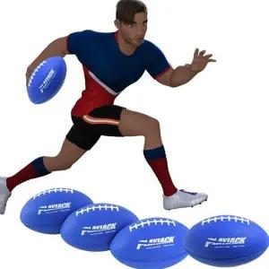 유아 럭비공 소프트 말랑 스포츠공 어린이 럭비공 고무 유아체육 체육용 가벼운 체육 합성 5개입 실내 용품