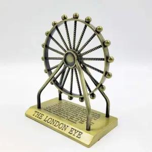 영국 런던아이 대관람차 황동 모형 G 영국 런던 기념품 미니어쳐 피규어 세계 주요도시