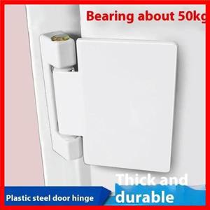 ZEXEF 1PCS 철 경첩 문 알루미늄 합금 및 창 오래된 플라스틱 스타일 케이스먼트 액세서리 화장실 아코디언