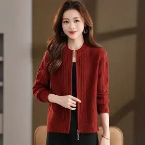 솔저스니트 캐주얼 여친 가을옷 집업 스웨터 봄가을 겉옷 카디건 상의 OPH3